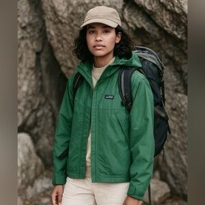 Patagonia Women's Skysail Jacket Size L Heartleaf Green SP25 Relaxed fit